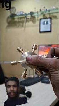 spinner making on lathe machine #machine #trending