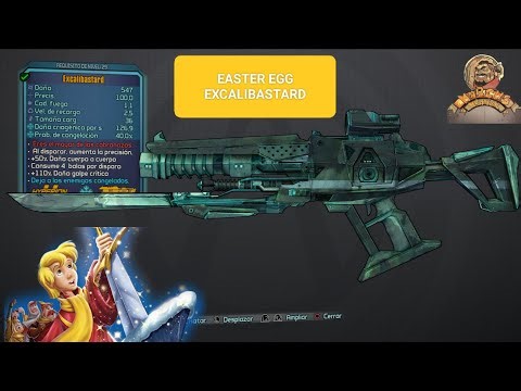 Borderlands Tps Easter Egg Excalibastard