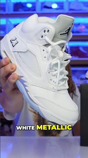 Jordan 5 White Metallic Details And More !