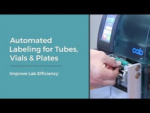 Boost Lab Efficiency with Automated Tube, Vial & Plate Labeling