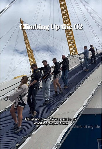 Unique Climbing Experience at the O2 Arena