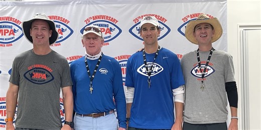 28th edition of the Manning Passing Academy primed to be biggest ever