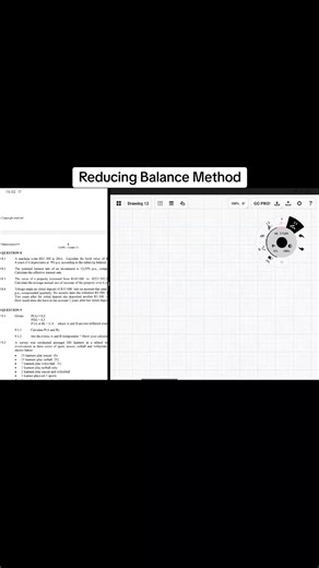Calculating Book Value with Reducing Balance Method | Grade 11 Paper