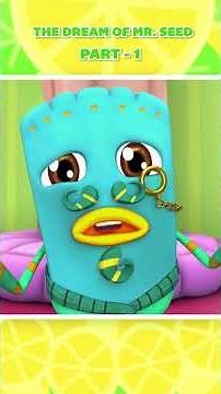 Mr. Seed’s Midnight Struggle - Part 1 #shorts #funnycartoons #crazycandies #hooplakidztv