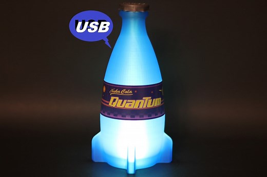 Nuka Cola Quantum Bottle Lamp USB Light - Etsy