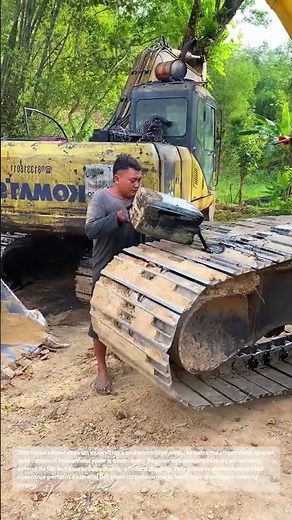 DIY Excavator Maintenance: Excavator Undercarriage Track Adjusting and Repairing
