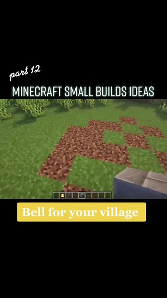 Creative Minecraft Bell Ideas for Your Village - Part 12