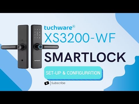 Tuchware XS3200-WF Smart Lock Setup & Mobile App Configuration | Step-by-Step Guide 🔥🔥