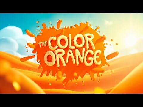 The Orange Song for Preschool & Toddlers Learn Colors with Songs