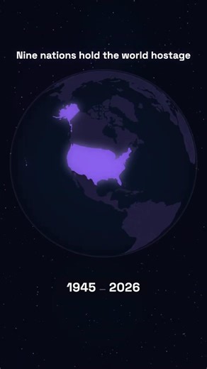 The Nuclear Club: 1945-2026 | Data Derby #shorts