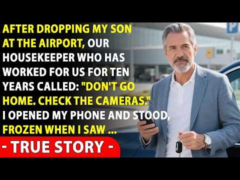 After I Dropped My Son at the Airport, Our Housekeeper Texted 'Don't Go Home. Check the Cameras.'