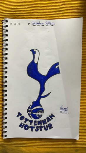 Tottenham Hotspur…#art #drawing #football #tottenham #club #footballshorts #footballskills #edit