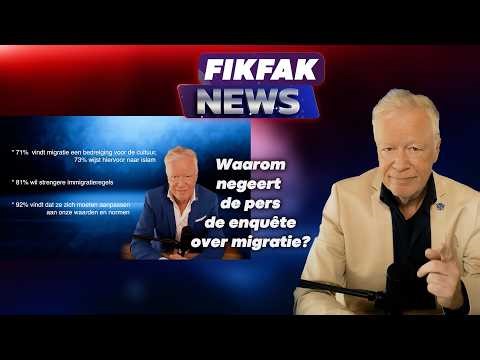 FikFak News 12 April: Waarom negeert de pers de hallucinante resultaten van de enquête over migratie