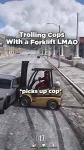 779K views · 5.3K reactions | Forklift TROLLING Cops #fypシ゚ #gta5online #putther #fyp #gta5 #gta5_funny #gta5clips #gtaviral #npc #GTARP | Putther | Facebook