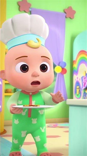 A Plate Full Of PIZZA! 🍕 CoComelon Cooking Class & Nursery Rhymes #kids #shorts