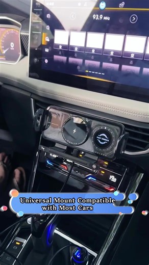 Wireless Car Phone Holder - Fast Charging