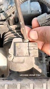 MAF sensor open and cleaning 😊👍 #shorts