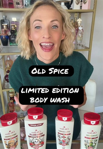 AFFORDABLE LIMITED EDITION body wash from Old Spice!! Who knew??? 😂 I’m obsessed with the charred marshmallow scented Serial Griller. @Old Spice US #serialgriller #oldspice #marshmallow #fragrancetiktok #bodywash