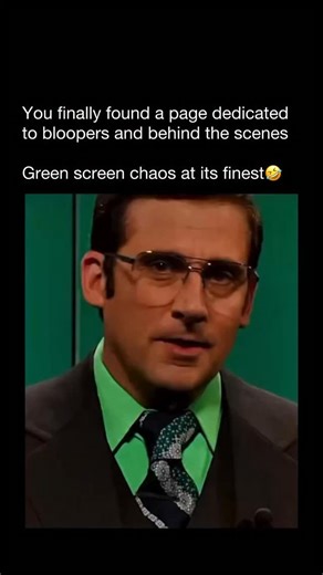 Bloopers and Behind The Scenes on Instagram: "During the filming of Anchorman, the iconic weather forecast scene featuring Steve Carell and Will Ferrell was shot almost entirely on a green screen. Brick is framed so tightly that the audience never sees the lower half of his body — a deliberate choice that made the setup even more absurd on set."