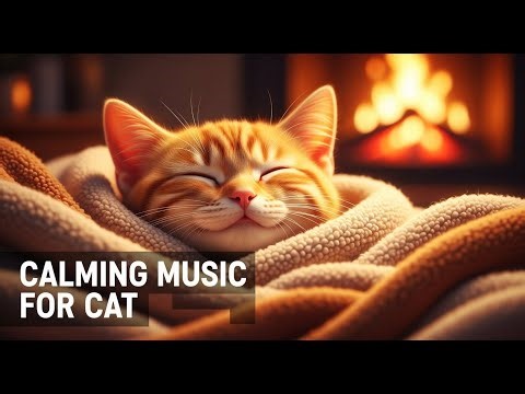 12 Hours of Soothing Music for Anxious Cats 😿 : Natural Stress Relief, Healing, and Sleep Aid 💤