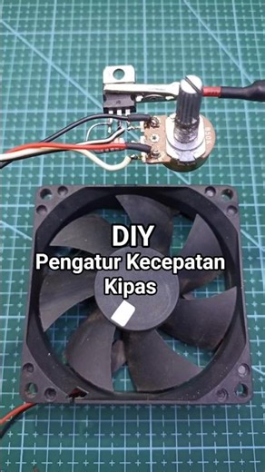 DIY Fan Speed ​​Controller | Fan Speed ​​Control #project #diy #tutorial