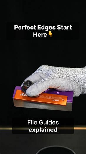 Sidecut Tuning on Instagram: "A great File Guide should make sharpening feel natural in your hands right from the start. That’s why the weight, grip, and precision matter—especially when accuracy depends on how well the guide balances on your edge. Sidecut File Guides are built with these details in mind, so whether you choose the Pro or WC version, you get perfectly consistent bevels from a tool that simply feels better in your hands. Can be used by both right and left-handed tuners. Sidecut Fi