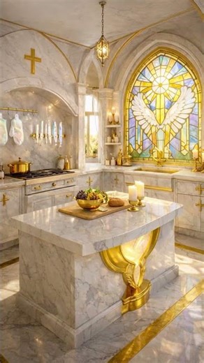 Priest Kitchens #dnd #dreamspaces #fantasyinterior #priest #cleric #fantasy