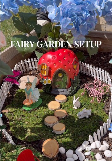 Magical Fairy Garden Setup for Kids 😭❤️
