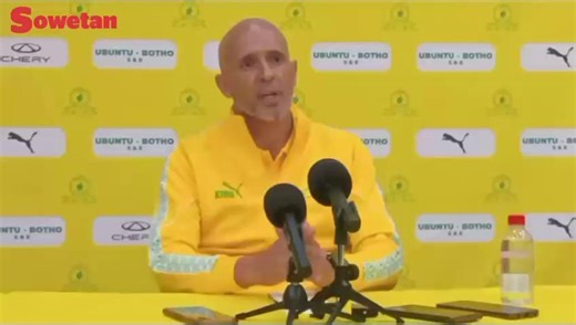 WATCH | Mamelodi Sundowns coach Miguel Cardoso admits the club is not happy with the points they have in the league so far this season. Video: Neville Khoza | Sowetan LIVE
