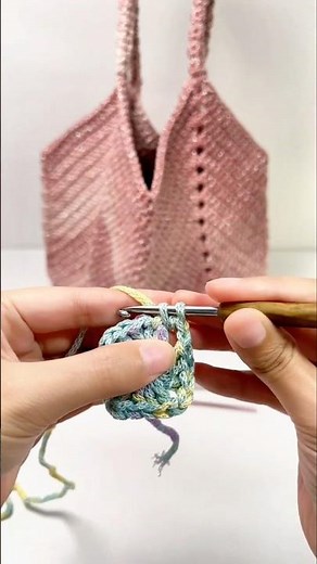 Simple crochet hook case #crochet #bag