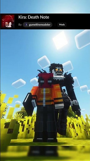This is the BEST DEAD NOTE mod for MINECRAFT! - Kira: Death Note #minecraft