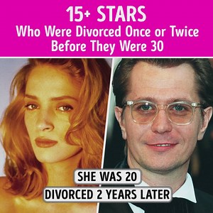15 Stars Who Were Divorced Once or Twice Before They Were 30 | CelebRatings