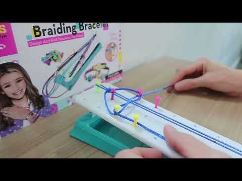 Awesome Bracelet Braiding Kit 7 cute designs!