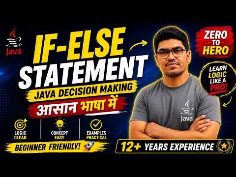 Java IF ELSE Statement Explained in Hindi | Full Concept #javahinditutorial #icseclass10 #learnjava