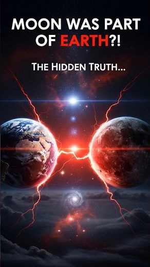 Moon was a part of Earth | The shocking truth behind its origin 🤯