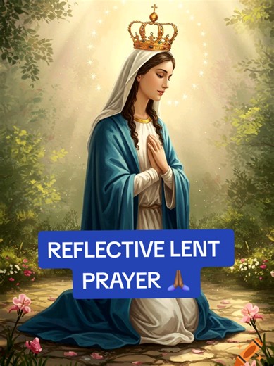 Daily Lent Reflection Prayer for Spiritual Growth