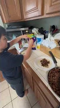 First time cooking. 🌮. #learning #cooking #homeschooling #lunch #lifelessons e