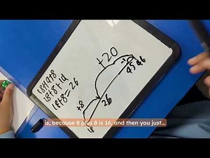 Learn Addition Facts On a Number Line | Using the Linear Abacus® as a Concrete Number Line