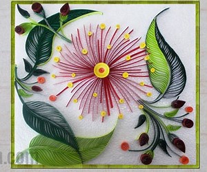 Quilling Wall Decoration Idea:How to Make Wall Hanging Using Quilling Art