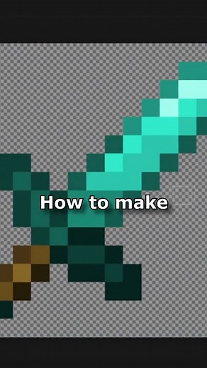 Mqryo on Instagram: "TUTORIAL: How to make a Minecraft Sword! #minecraft #minecraftmods #resourcepack #minecraftideas #minecrafttexturepack #minecraftbuilds #minecrafttutorial"