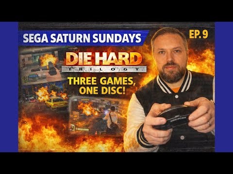 Sega Saturn Sundays Ep.9 – Die Hard Trilogy | Three Games, One Disc!