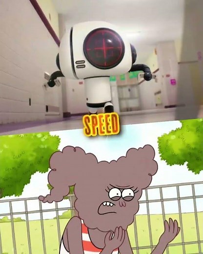 the amazing world of gumball vs regular show part 6 #shorts #cartoon #fyp #edit #video #subscribe