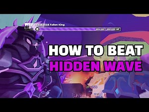 How To Beat Hidden Wave (Roblox TDS)