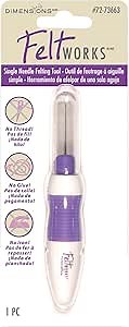 Wilton Dimensions Needlecrafts Feltworks Single Needle Felting Tool