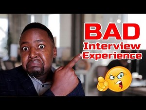 Bad Job Interview Experience - What's Your Worst Job Interview Experience Ever