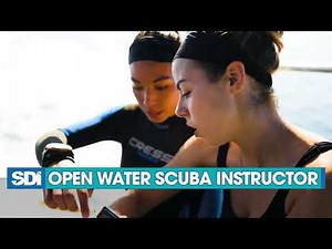 Open Water Scuba Instructor Dive Professional Course - Scuba Diving International - SDI