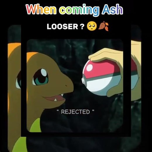 when Ash choose charmander #become powerful Pokemon 👿🤫🤔