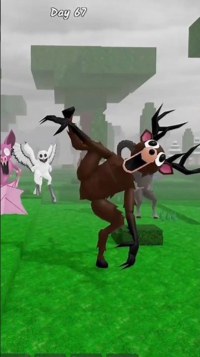 Monsters doing Leg-Up! #99nightintheforest #99nights #99nightsroblox #fyp #fypシ #robloxshorts