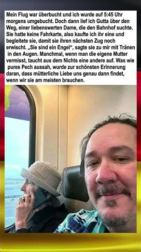 Flug verpasst, aber eine unverhoffte Mutter gefunden
