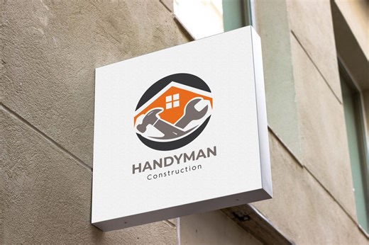 Construction Logo Design / Roofing, Home Repair Brands (AI, JPG, PDF) - Etsy